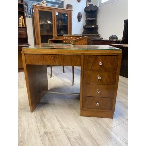 Small Walnut Desk From The 50s