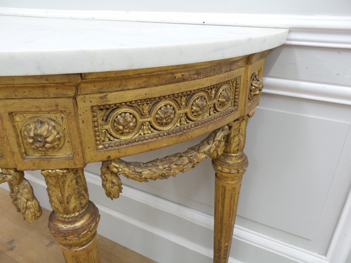 Console d'époque  Louis XVI-photo-3