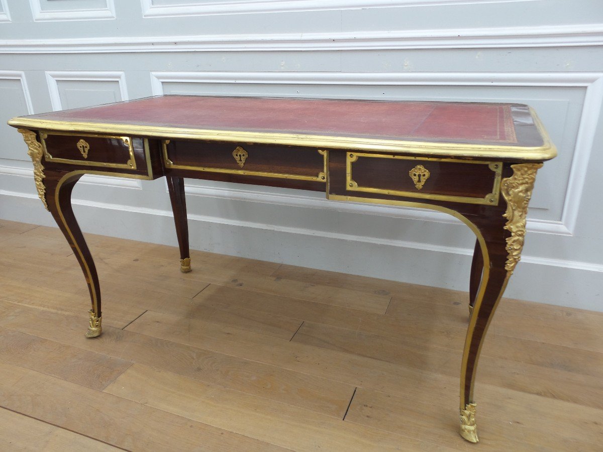 Regency Period Desk In Amaranth-photo-4