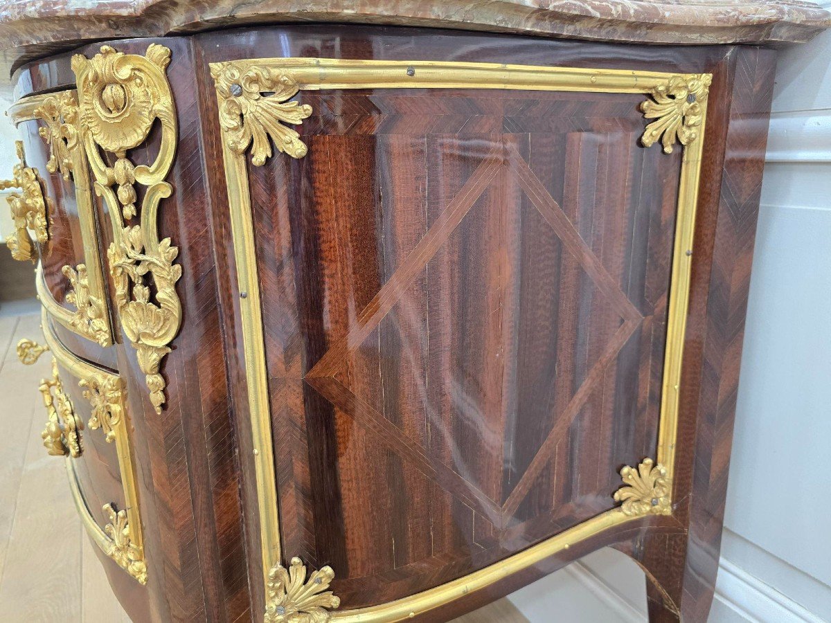 Regency Period Chest Of Drawers Stamped Carel-photo-2