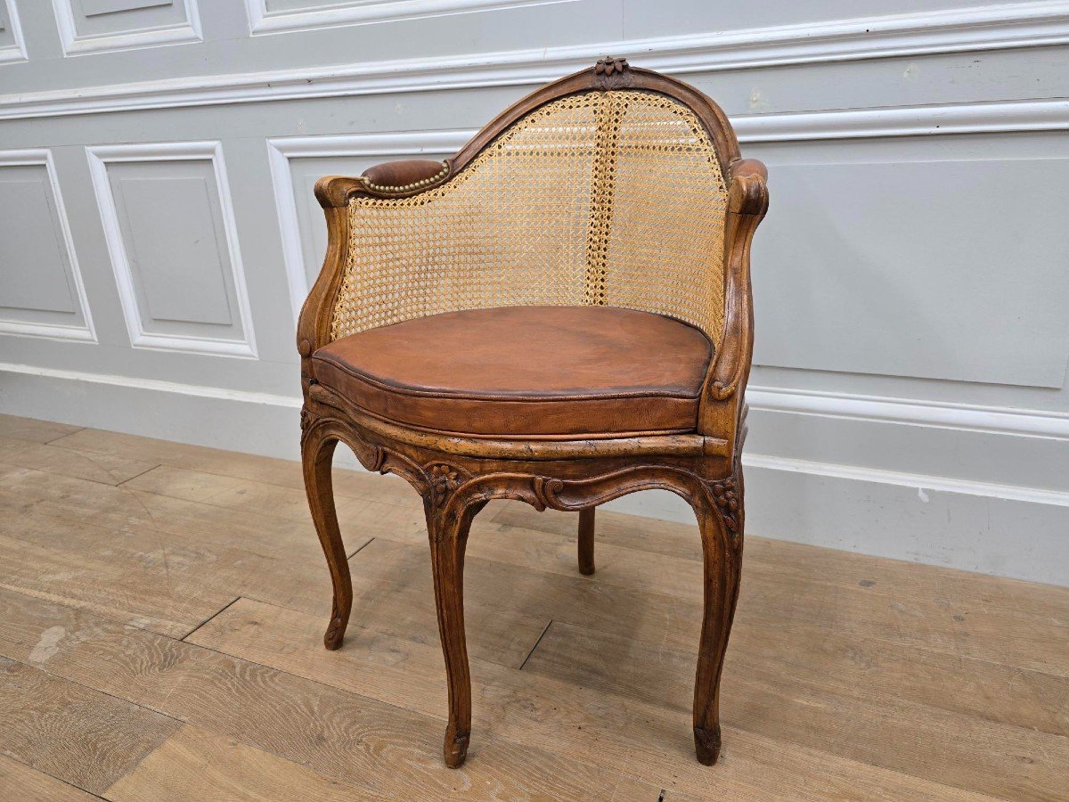 Fauteuil De Bureau d'époque Louis XV