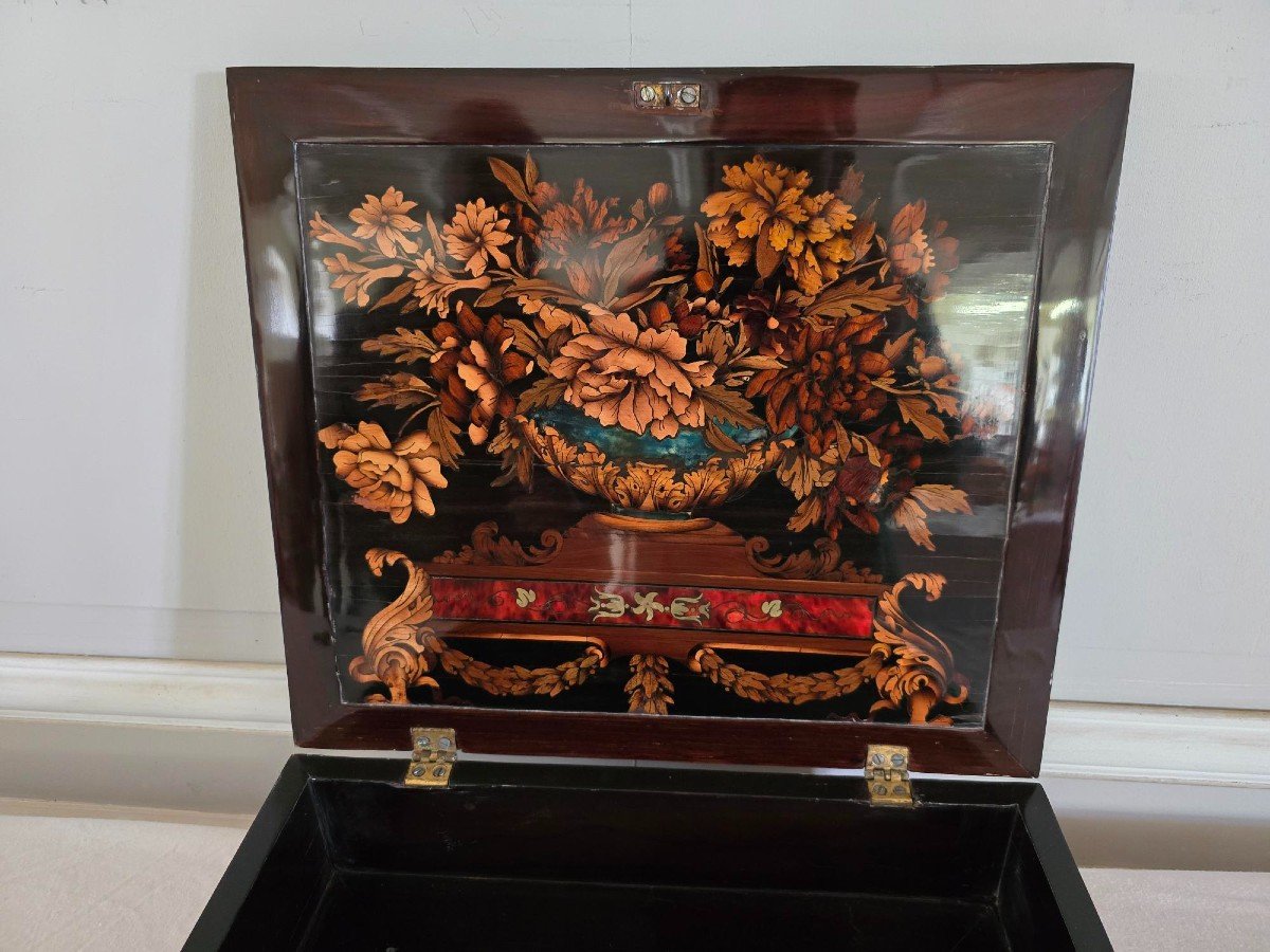 Louis XIV Period Box By André Charles Boulle-photo-4