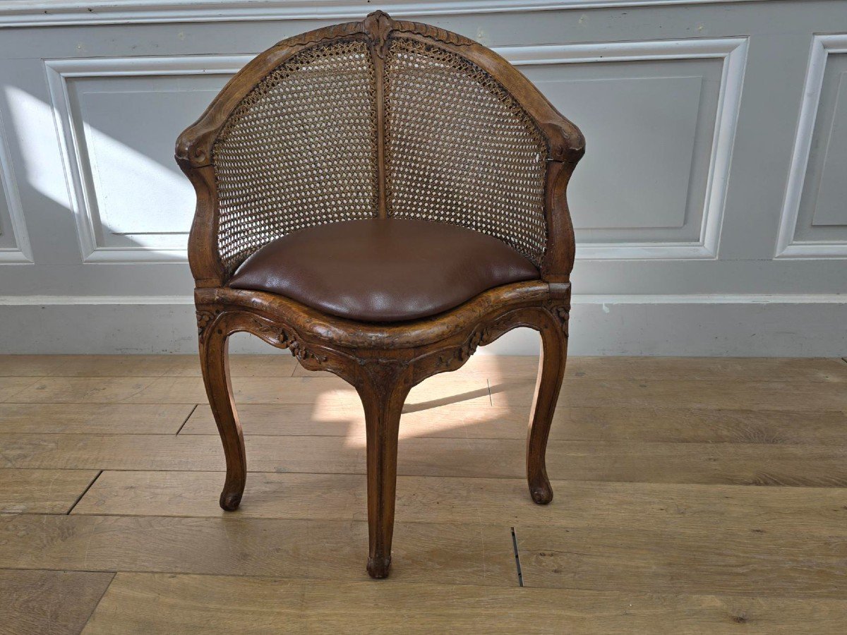 Louis XV Period Office Chair-photo-2