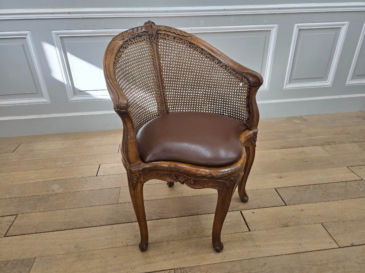 Louis XV Period Office Chair-photo-2