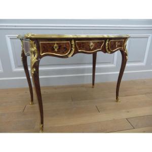 Small Louis XV Desk Signed Paul Sormani