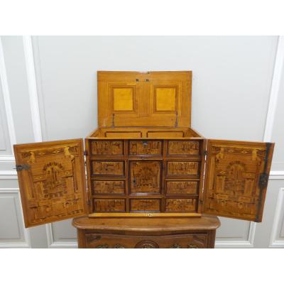 Small Cabinet From The 17th Century