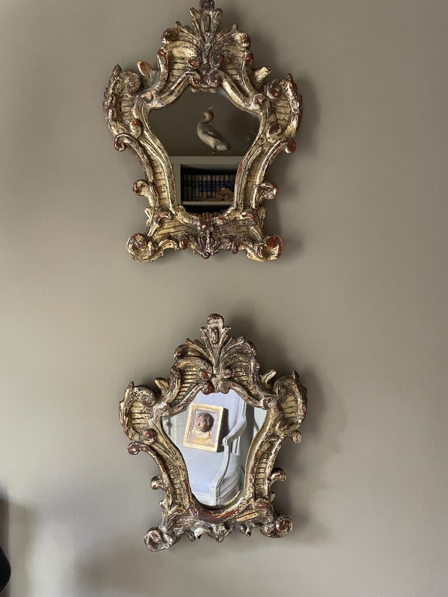 Pair Of Italian Mirrors 