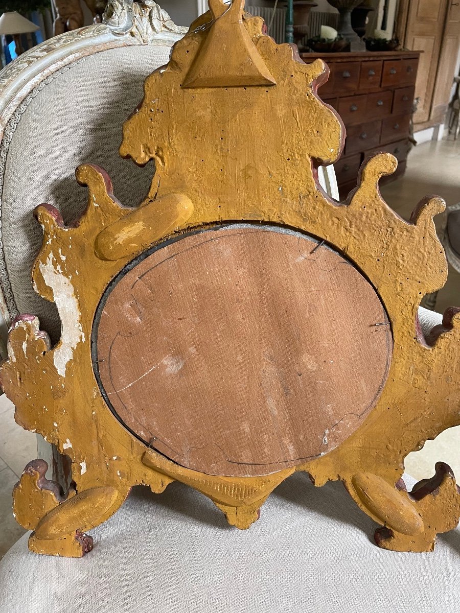 Mirror Italy End Of 18th Century - Beginning Of 19th Century -photo-4