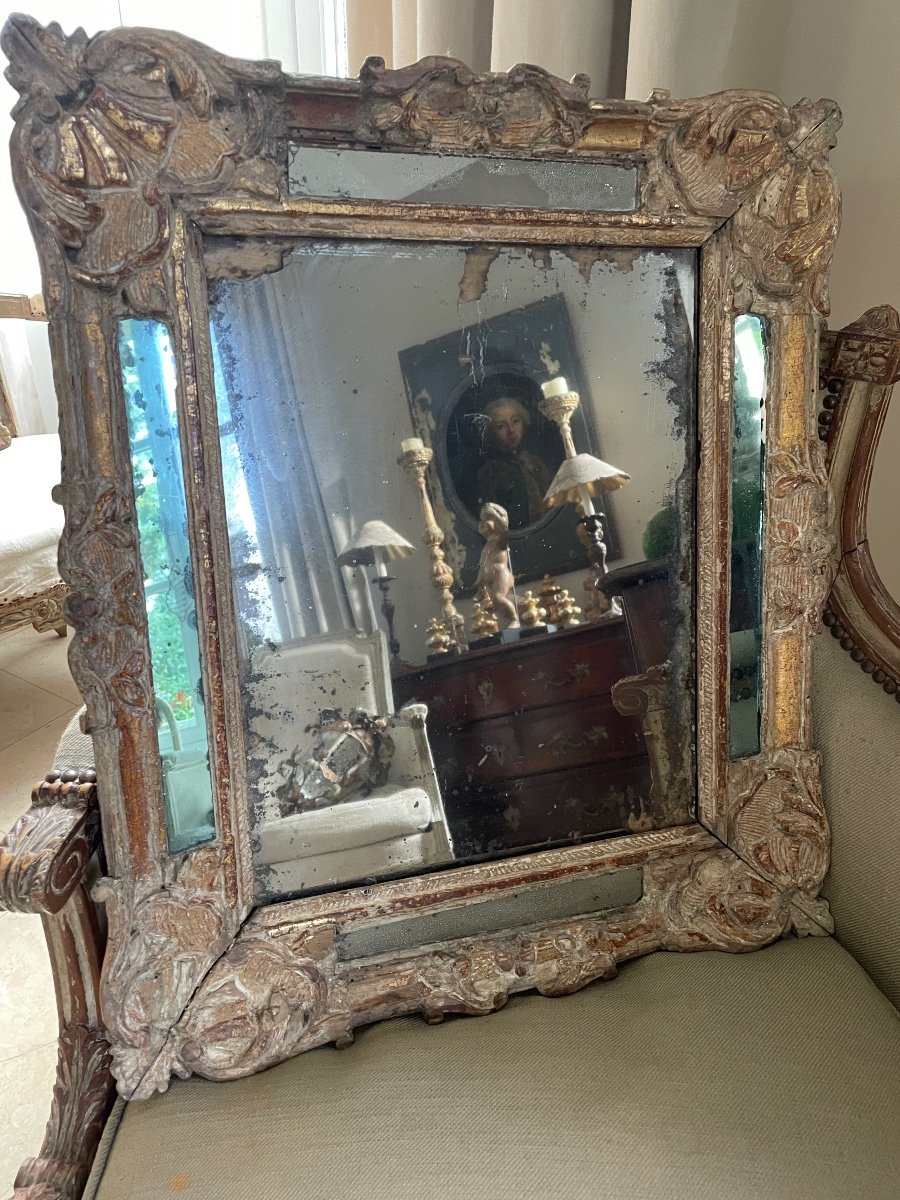 Miroir D’époque Régence XVIII ème 