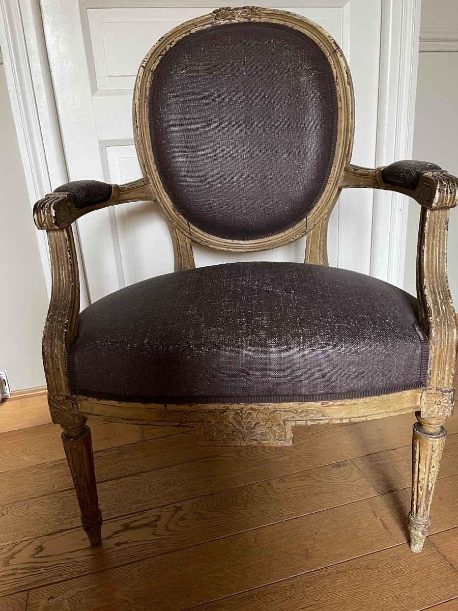 Pair Of Provencal Armchairs -photo-6