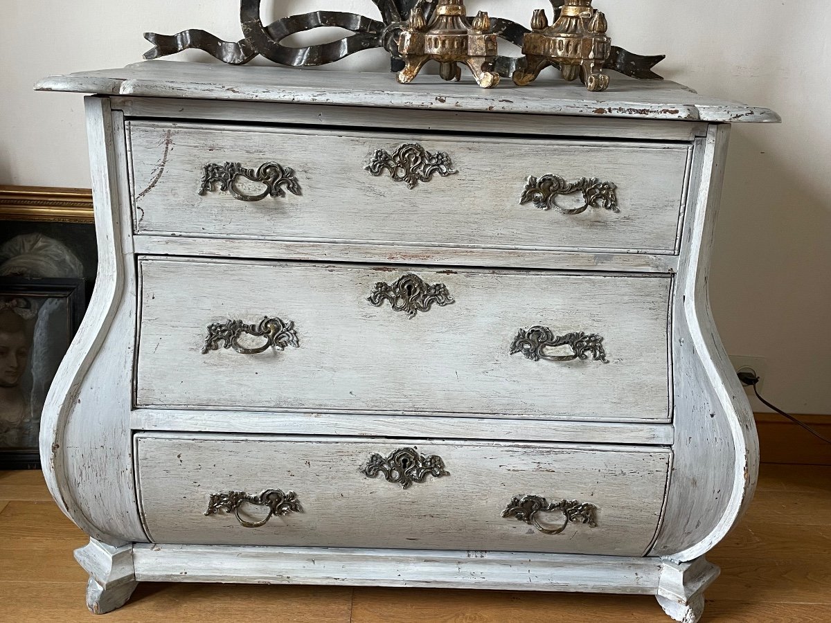 Petite Commode Hollandaise XIX ème Siècle -photo-2