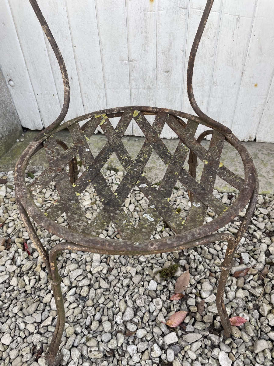 19th Century Garden Chair -photo-2