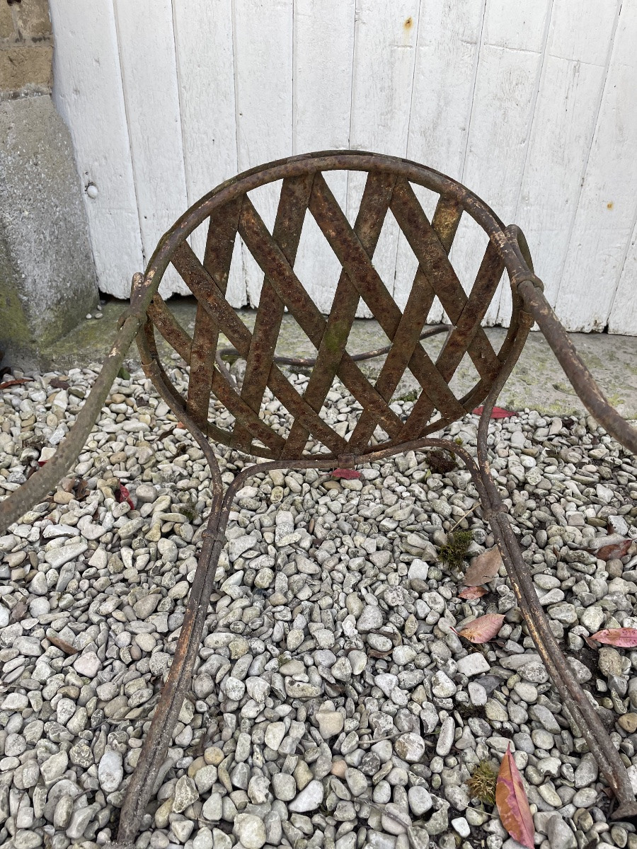 19th Century Garden Chair -photo-3