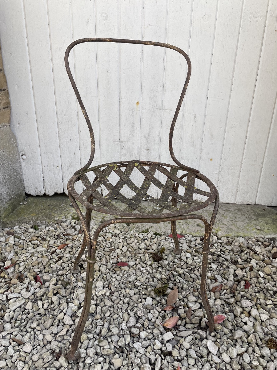 Chaise De Jardin  XIX ème 