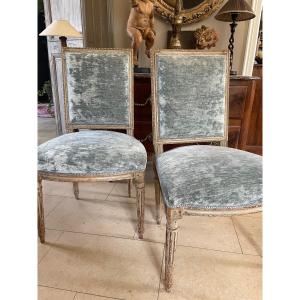 Pair Of Louis XVI Chairs 