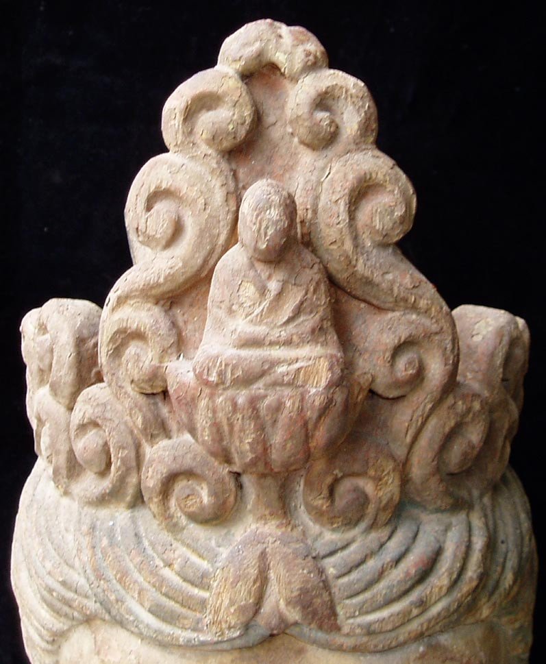 Statue De Bodhisattva Avalokiteshvara (Kwan Yin / Guanyin) En Bois Sculpté-photo-4