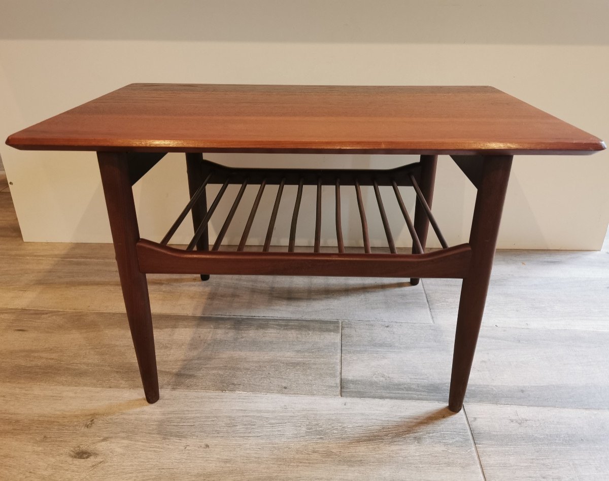 Table Basse Par Ib Kofod Larsen,  Pour Gplan,1970s 