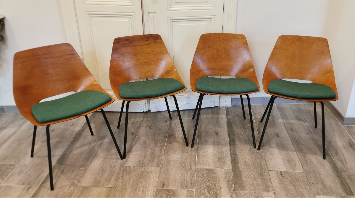 “barrel” Chairs By Pierre Guariche, 1950s