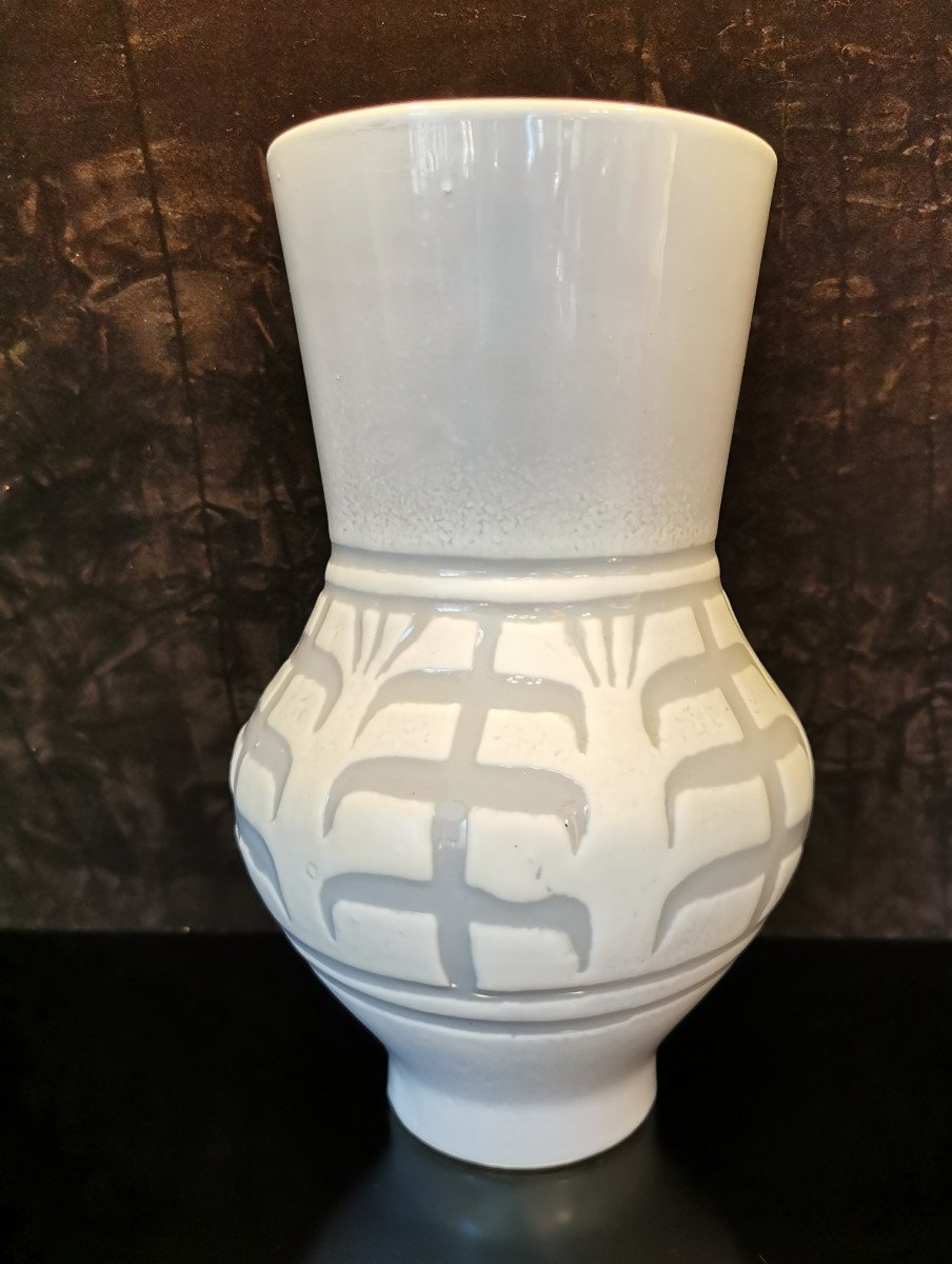 Vase En Ceramique De Roger Capron Des An 60.