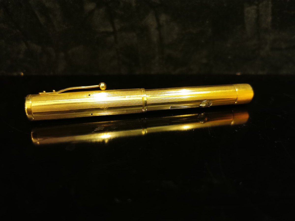 Waterman Solid Gold Fountain Pen -photo-2