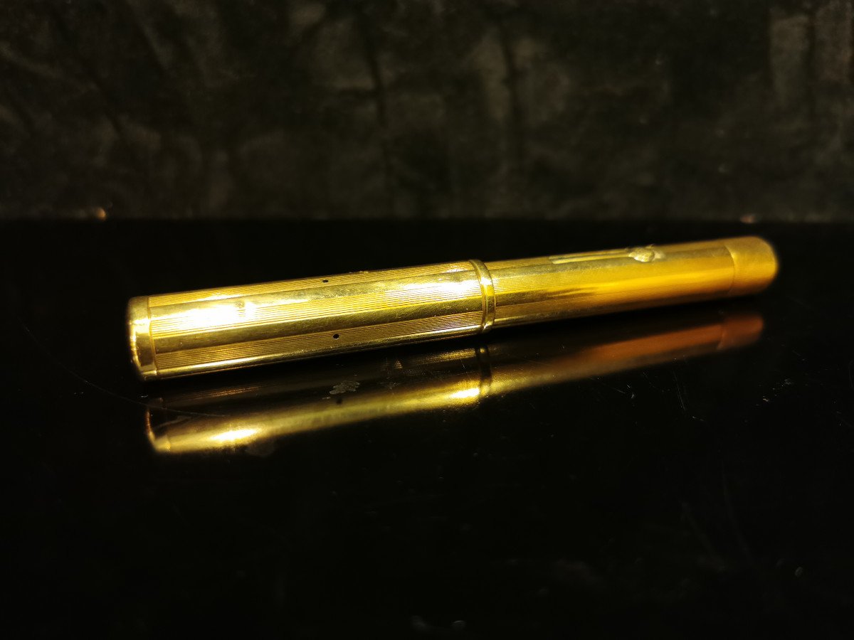 Waterman Solid Gold Fountain Pen -photo-3