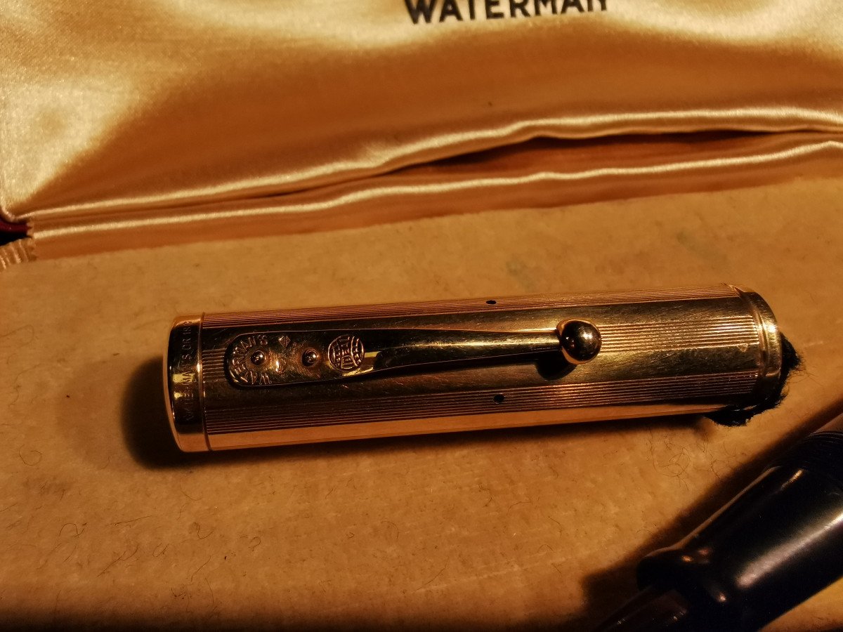 Waterman Solid Gold Fountain Pen -photo-5