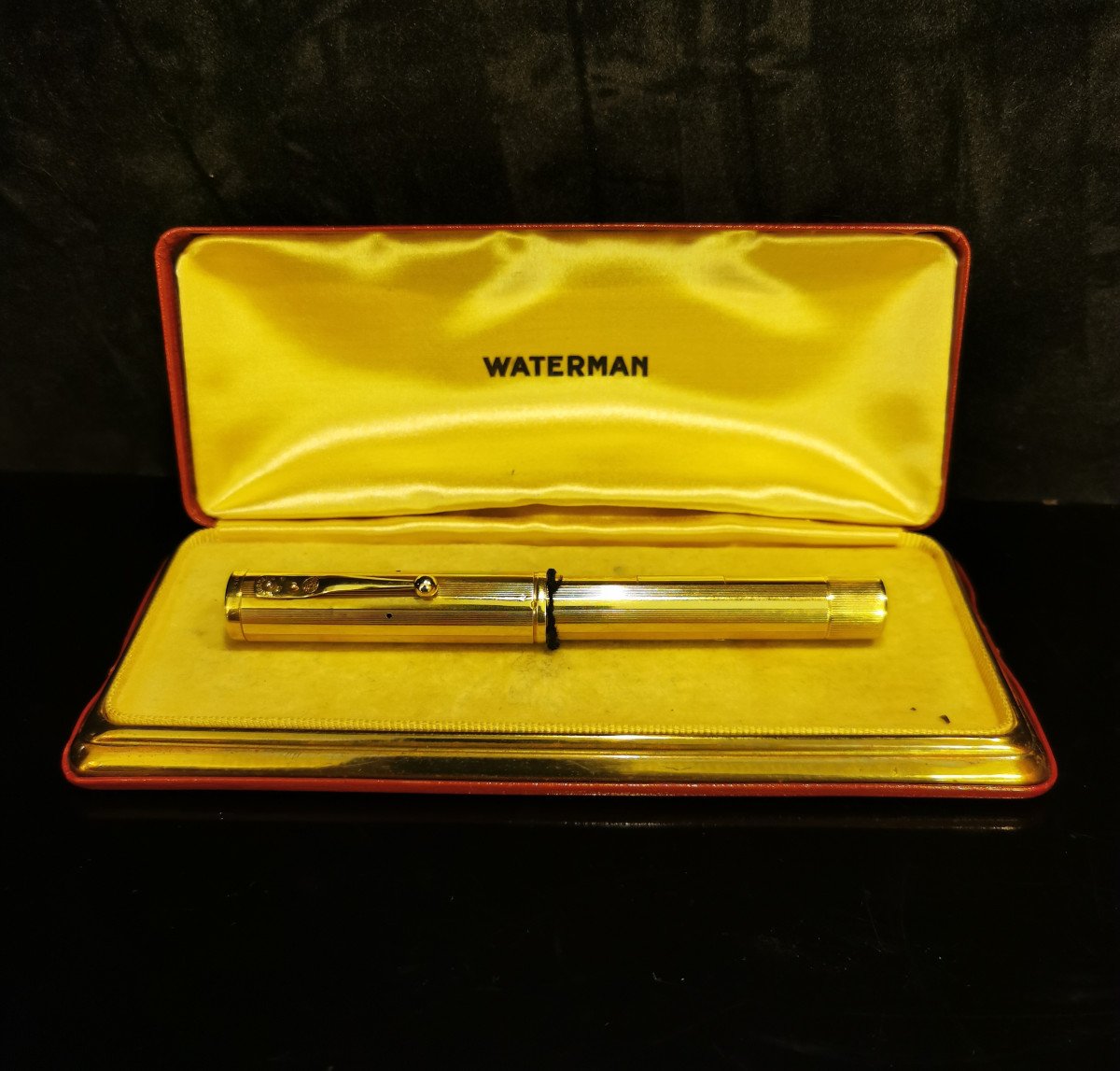 Waterman Solid Gold Fountain Pen 