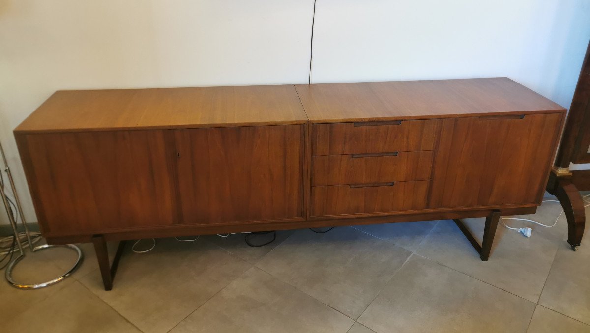 Walnut Sideboard, 1950s-photo-2