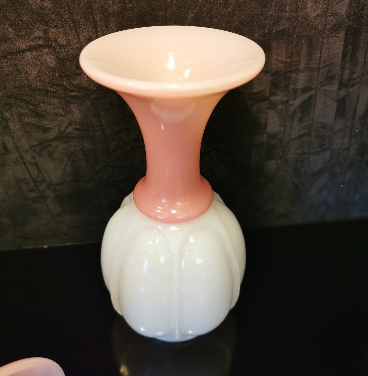 Paire de Vases En Opaline, Charles X-photo-2