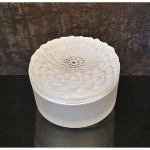 Lalique France Box Dahlia Model 