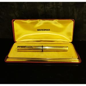 Waterman Solid Gold Fountain Pen 