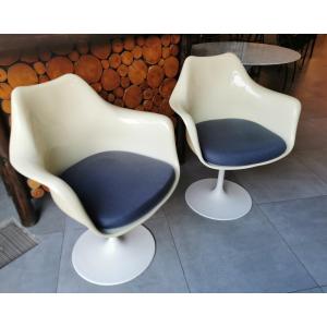 Tulip Armchair Chairs By Rudi Bonzanini From The 1960s.