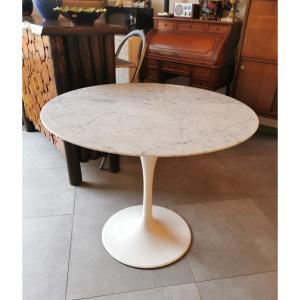 Rudi Bonzanini Marble Tulip Table From The 1960s.