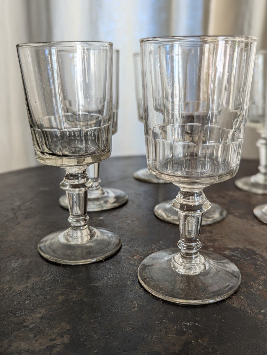 10 Mirabeau Glasses, Early 19th Century -photo-2