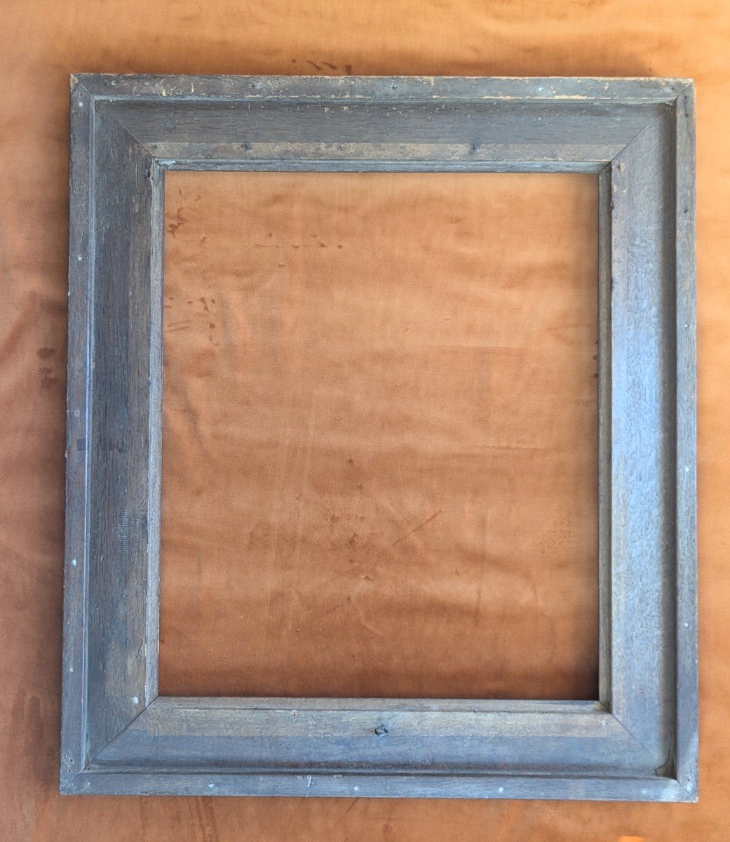 Large Molded Oak Wood Frame -photo-3