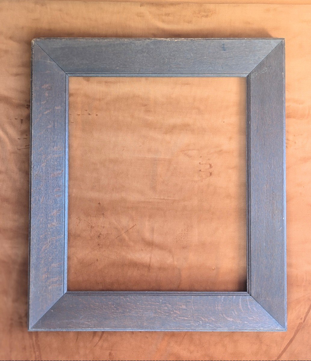 Large Molded Oak Wood Frame 