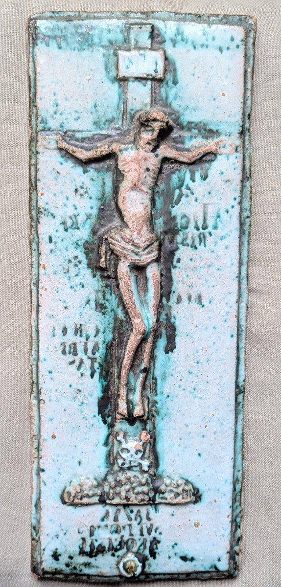 Stylized Ceramic Christ-photo-4