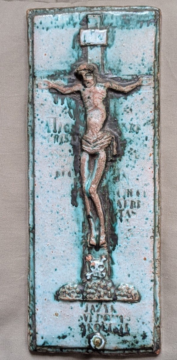 Stylized Ceramic Christ