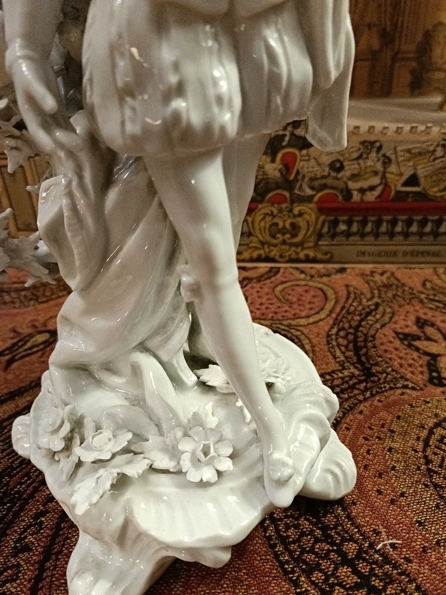 Statuette Porcelaine Opéra Baroque-photo-3