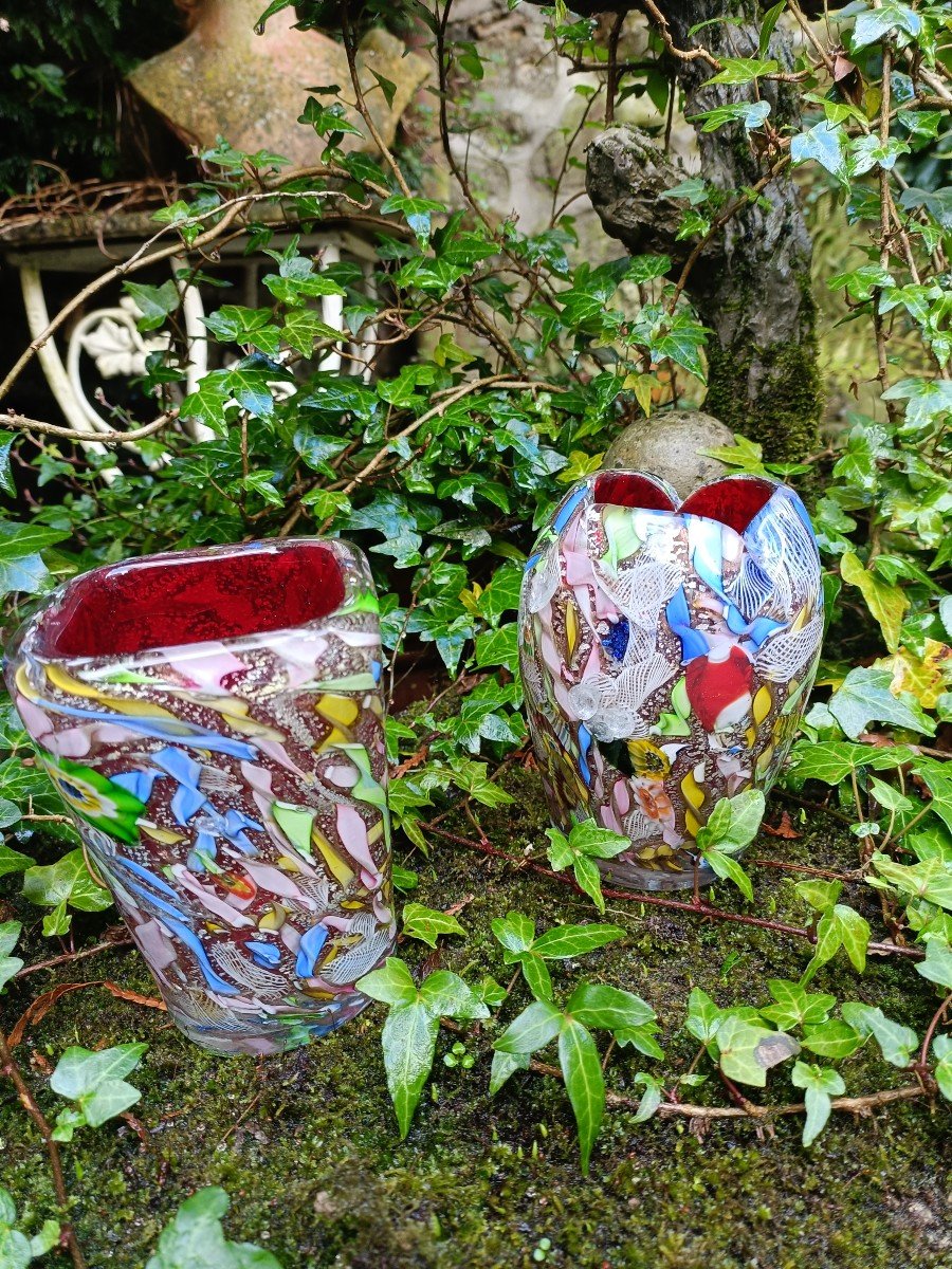 Two Millefiori Vases-photo-4