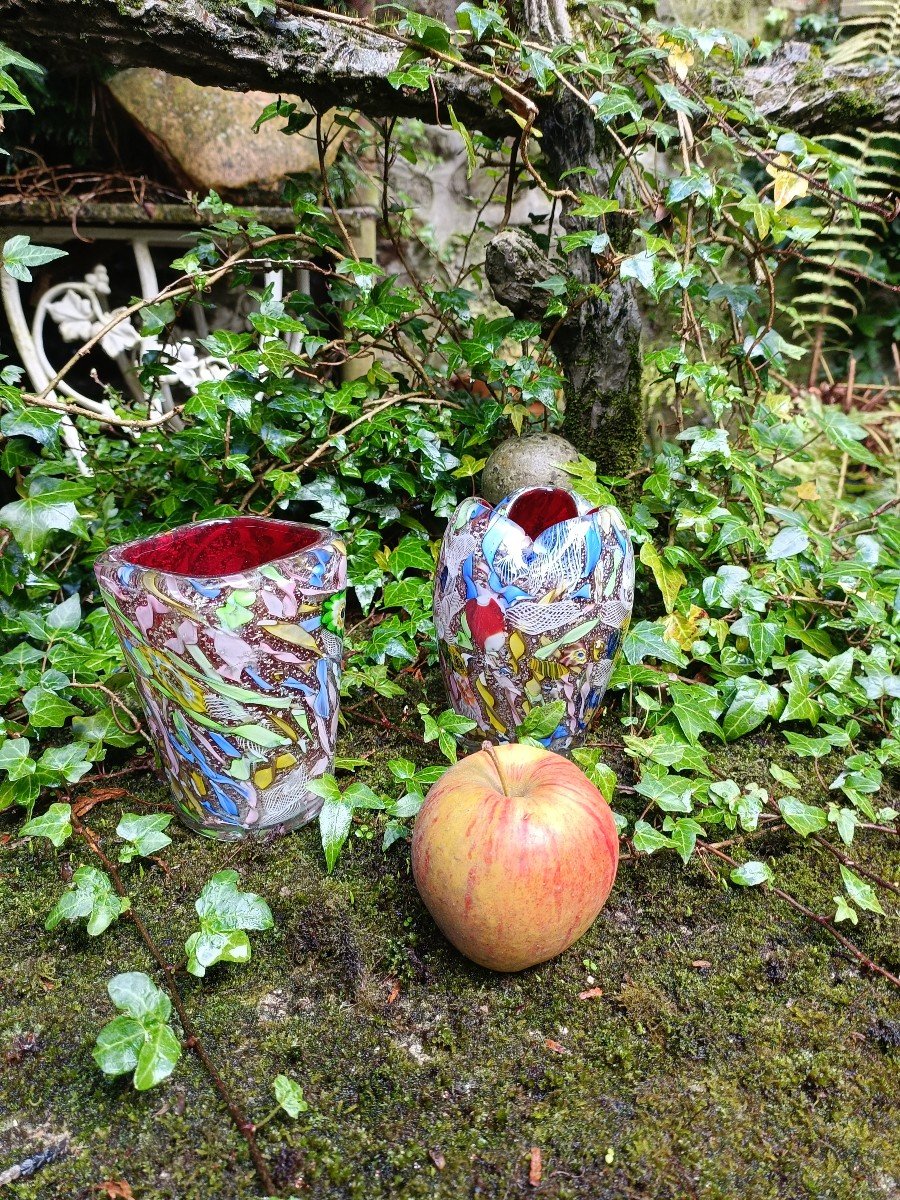 Two Millefiori Vases-photo-1