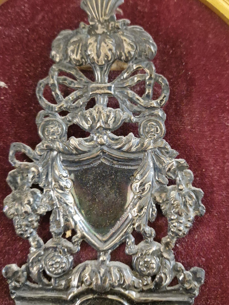 Silver Stoup, First Half Of The 19th Century, Milan, Italy -photo-4