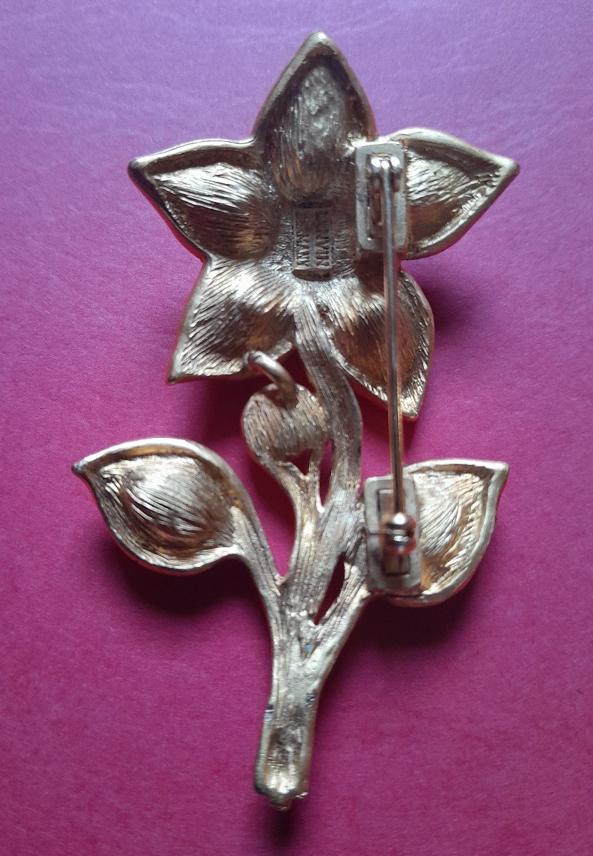 Lanvin Flower Brooch-photo-3