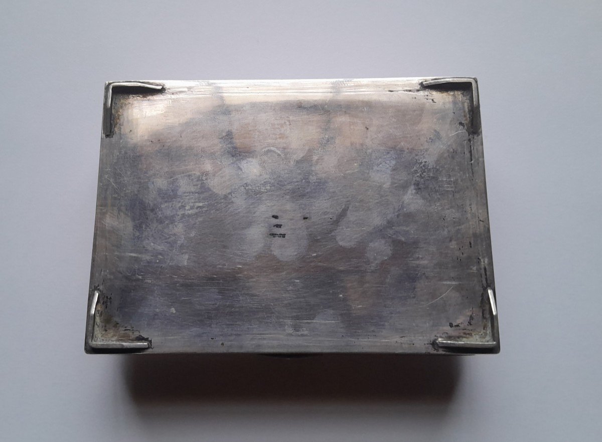 Turkmenistan, Silver And Carnelian Box-photo-4