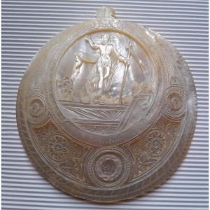 Jerusalem Mother-of-pearl - Engraved Shell