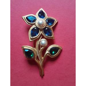 Broche Fleur Lanvin