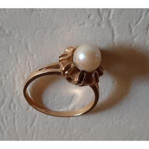 Bague En Or Avec Perle