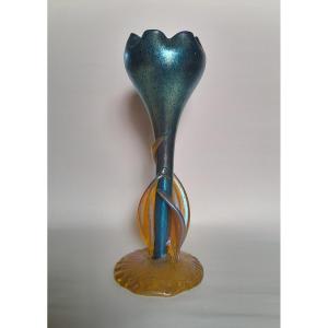 Vase Tulipe Loetz « Norma »