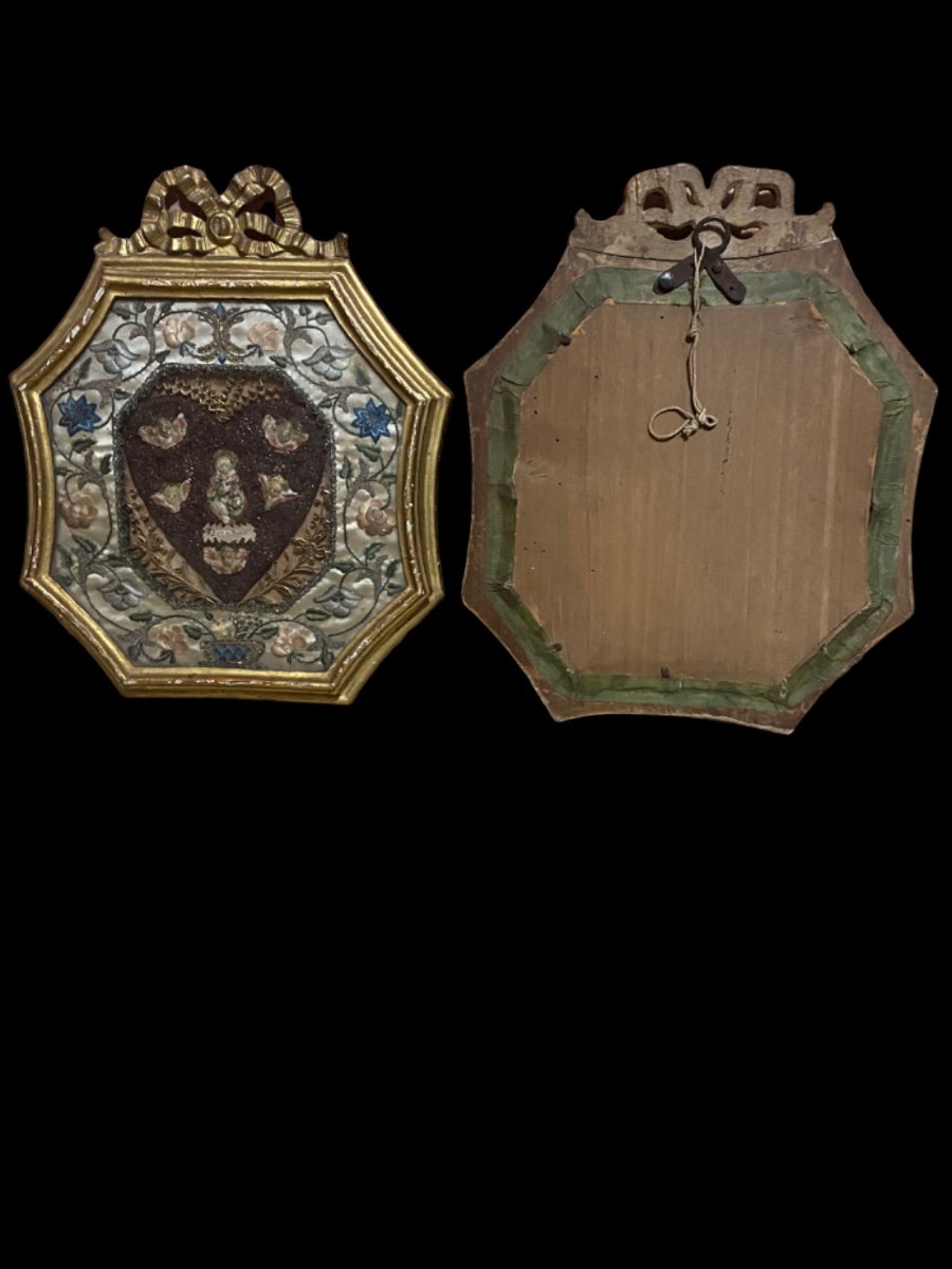 Antique Pair Of Reliquaries -photo-3