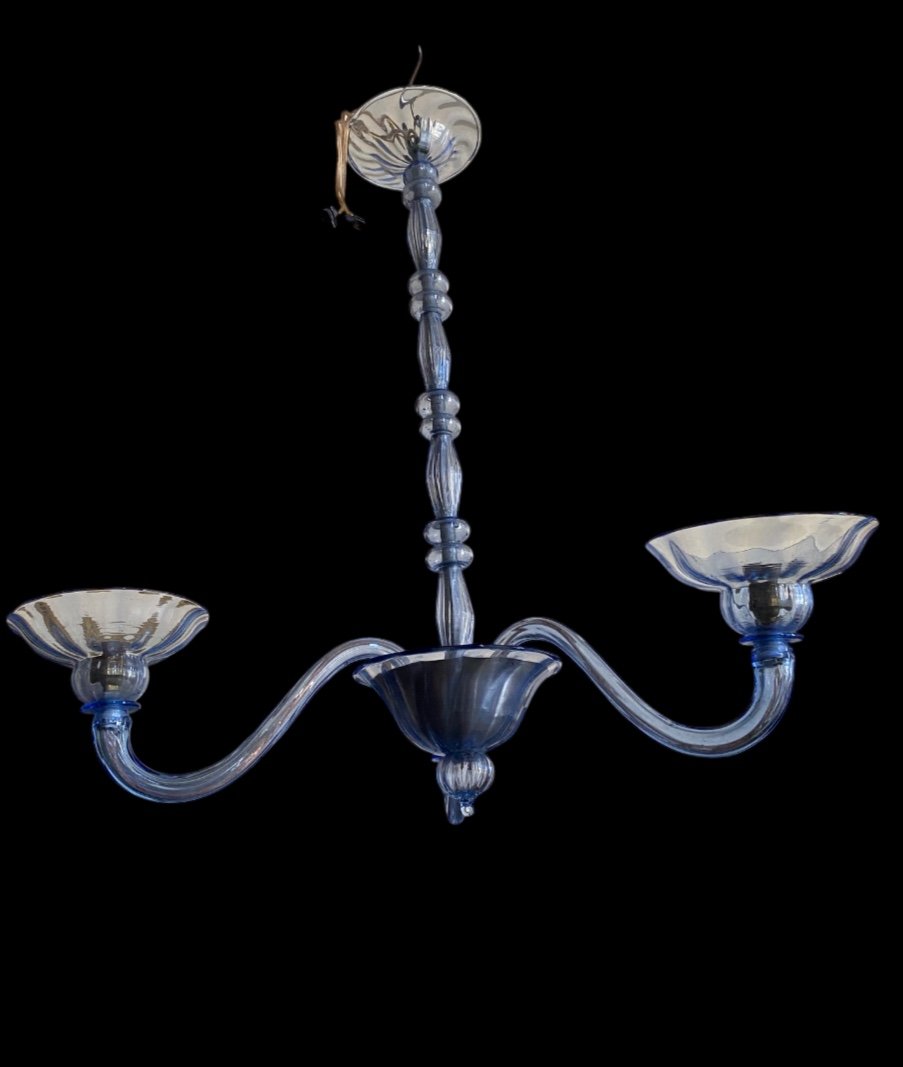 Vittorio Zecchin Murano Chandelier 